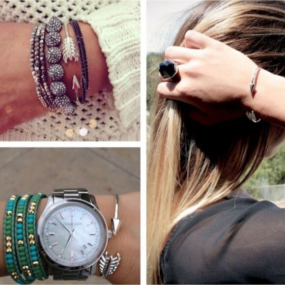 Stella & Dot arrow cuff - Picture 3 of 7